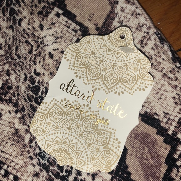 NWT Denim Snakeskin print zippered Mini Skirt - Picture 5 of 6